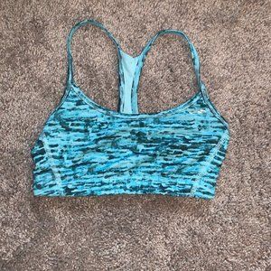 Blue Sports Bra